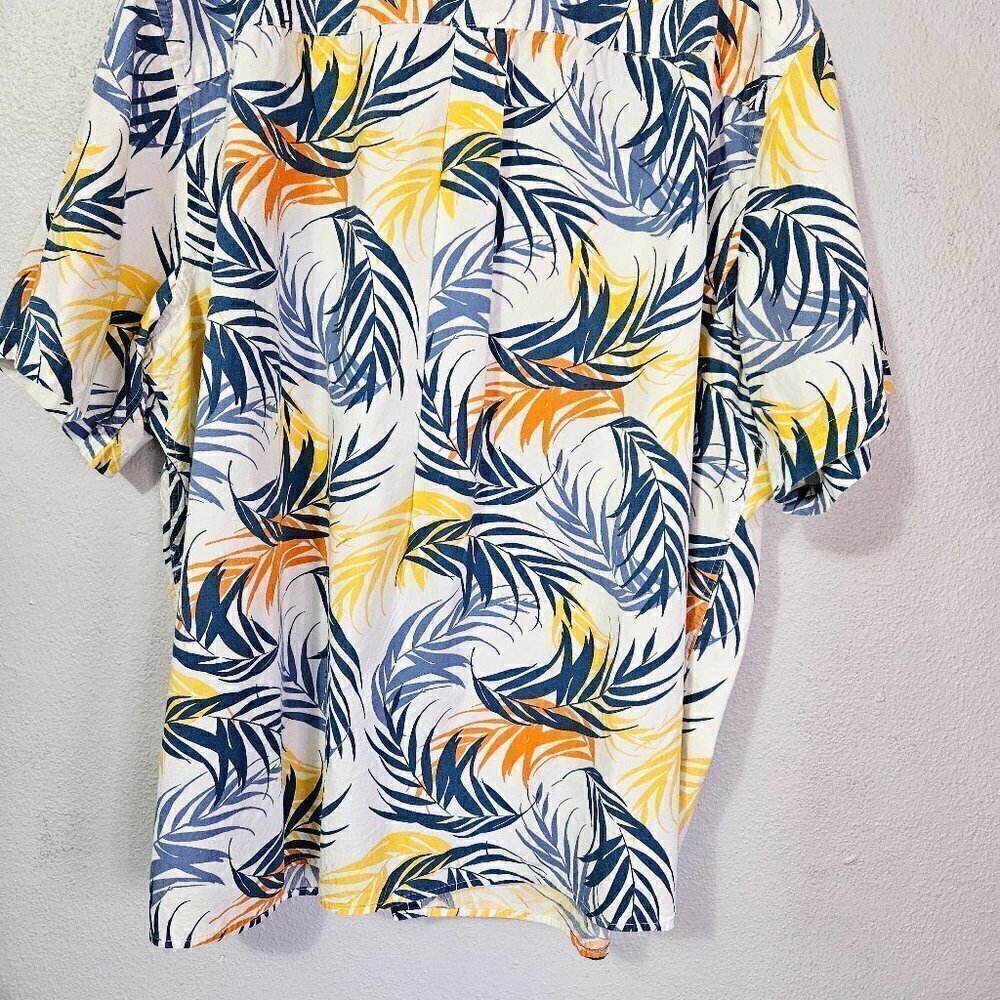 VTG HARBOR BAY HAWAIIAN CASUAL COTTON MENS SHIRT SIZE 3 XL - Picture 4 of 5
